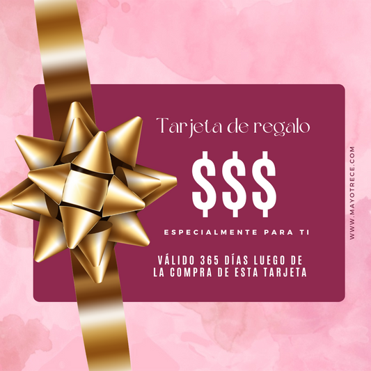 MayoTrece Gift Card | Tarjeta de Regalo de Joyería